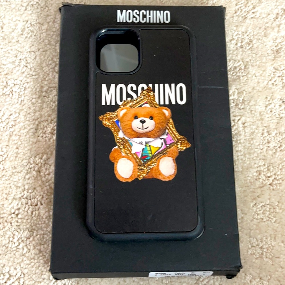 Pre owned Iphone X Moschino case